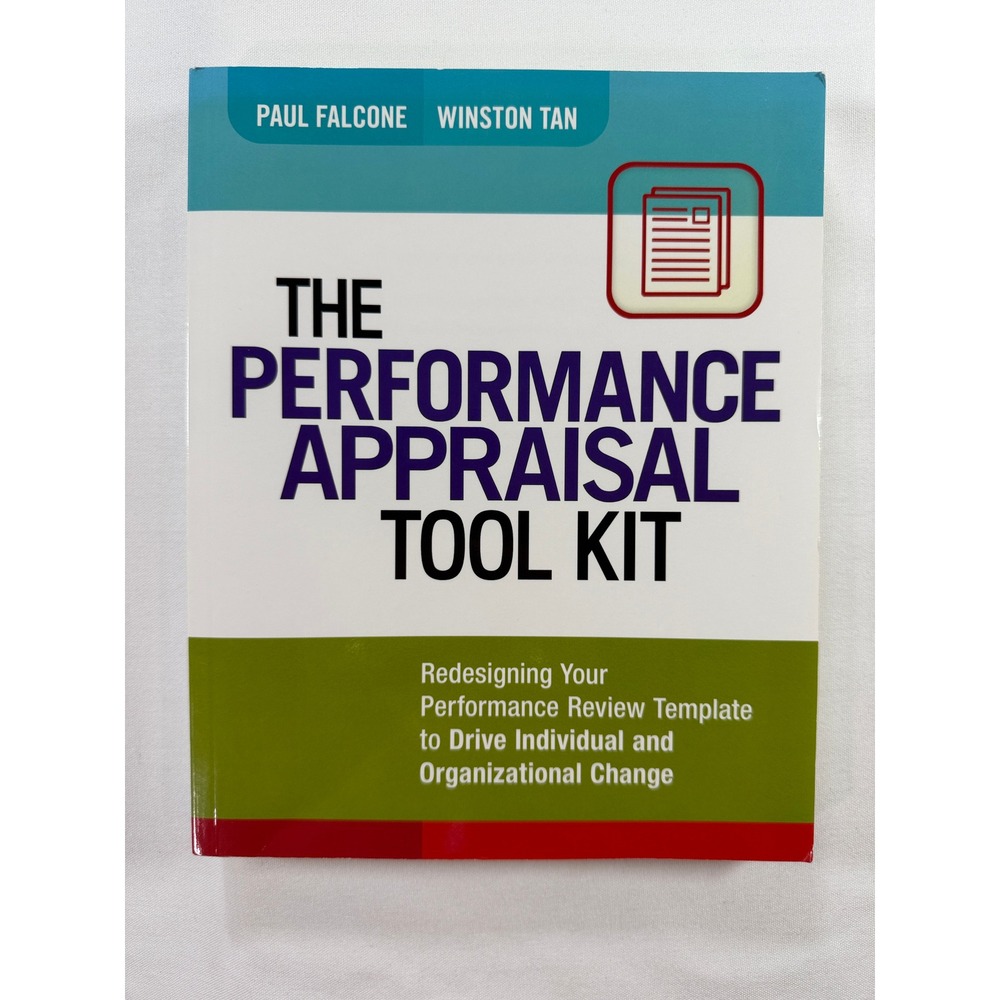 The Performance Appraisal Tool Kit Paul Falcone Winston Tan HR‎ Management Book